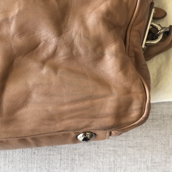 Vintage Prada Nappa Antique Handle Crossbody Bag - Picture 12 of 16